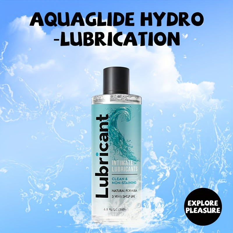 6.8 Ounces Of Hypoallergenic Water-based Lubricant