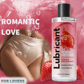 Strawberry Flavor Lubricant 200ml 6.8oz Strawberry Flavor Water Based Lubricant Long Lasting Water Based Lubricant for Male And Female Couples - Gentle, Non Stick, Clean, Stainless, Strawberry Scented Natural Formula. Suitabl