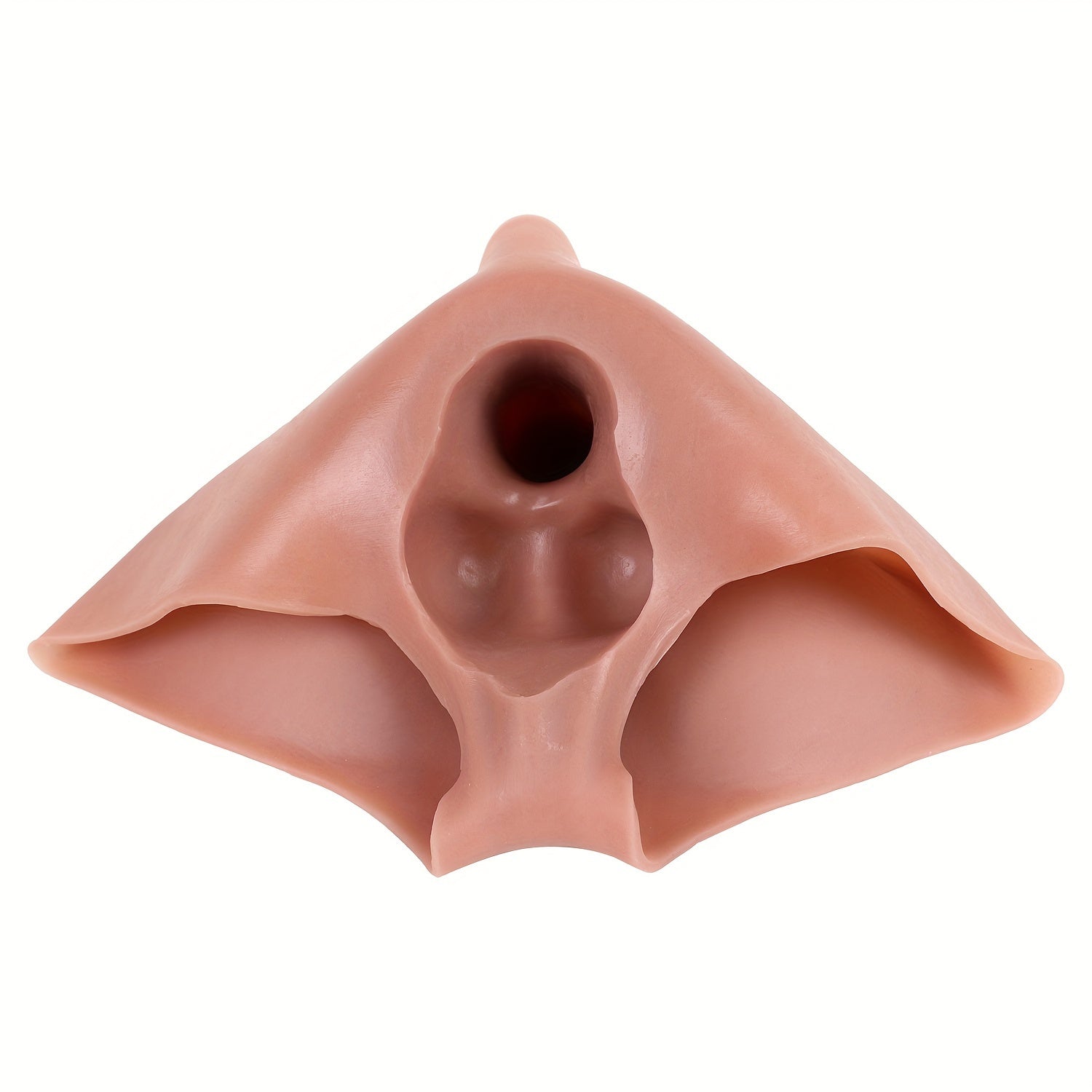 Pochette gode SXXY Realistic avec pénis creux de 8,27 pouces - silicone liquide, jouet pour hommes et femmes, sans pile nécessaire, emballage discret