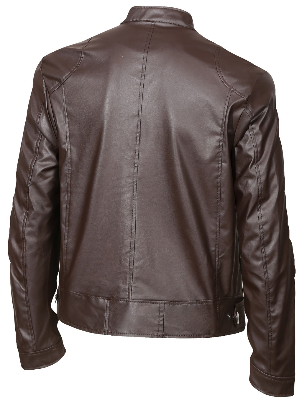 Nouvelle veste d'automne et d'hiver pour hommes, manteau pour hommes, vêtement de moto européen et américain, manteau d'hiver coupe-vent à col montant pour hommes