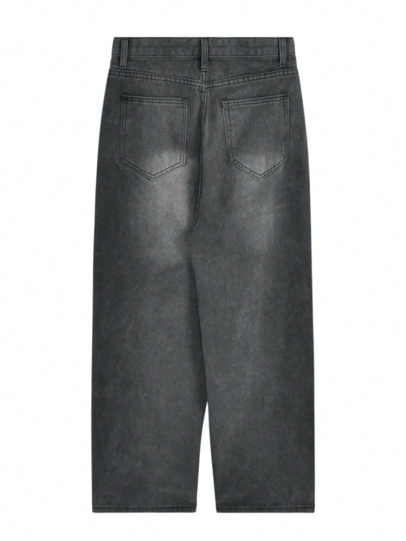 Jean femme surdimensionné style Harajuku hippie streetwear