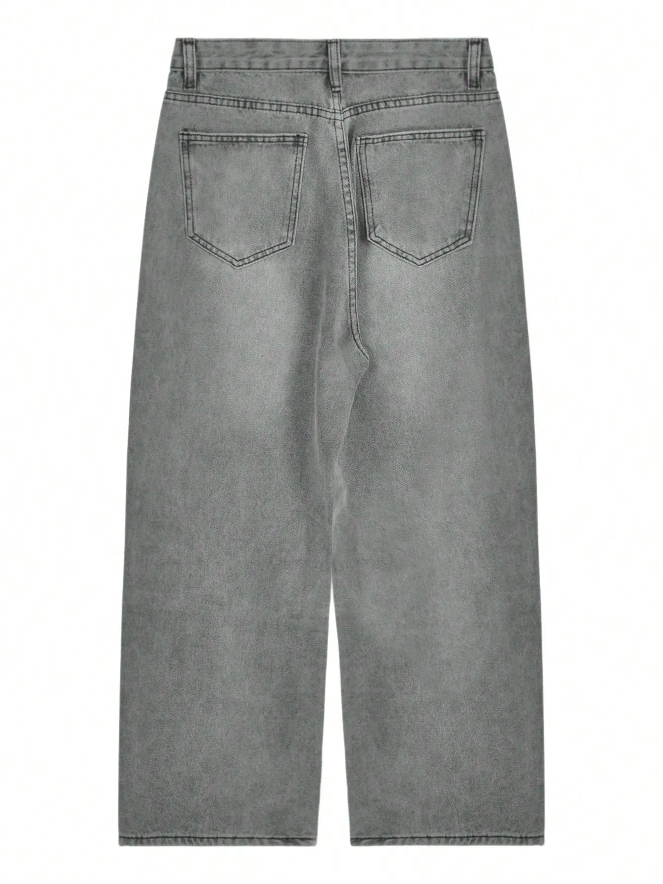 Jean femme surdimensionné style Harajuku hippie streetwear