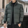 Vêtements chauds pour hommes pas chers Manteaux Vestes d'hiver pour hommes 2022 Veste à manches longues décontractée coupe-vent Manteau matelassé