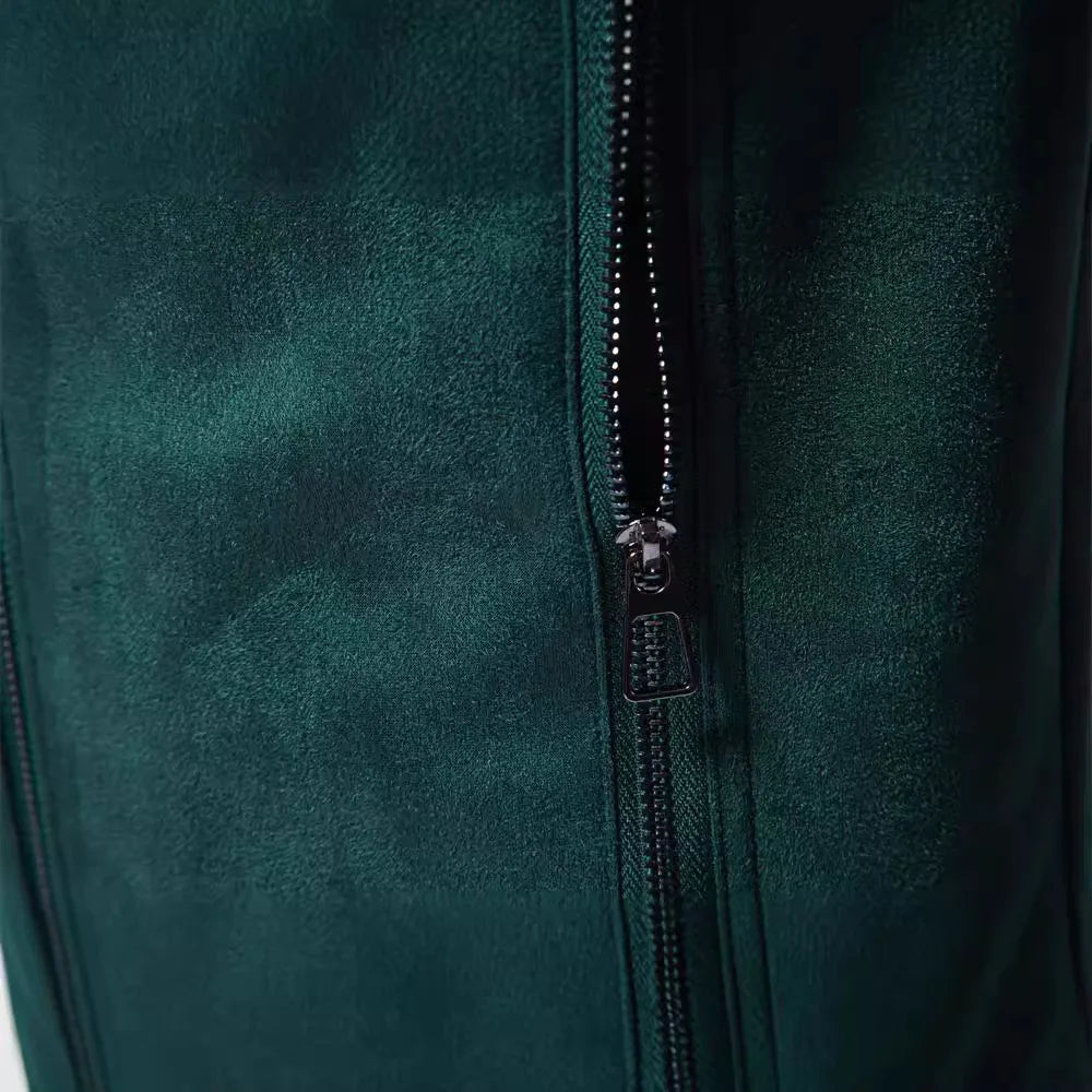 Nouvelle veste automne et hiver pour hommes Tendance Veste homme couleur unie Salopette en daim Veste pour hommes