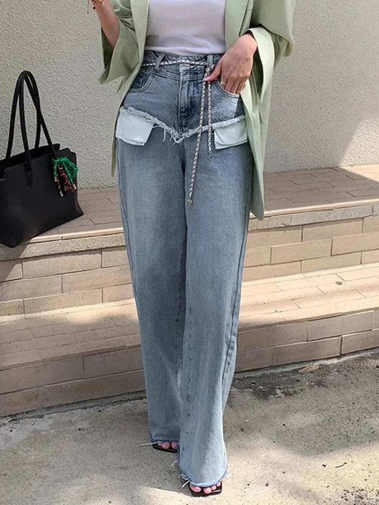 Boutique Vente en gros 2025 Printemps Nouveau Jean Femme Slim Personnalisé Taille Haute Polyvalent