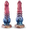 Fantasy Monster Alien Tentacle Dildo Huge Knot Dildo with Suction Cup Huge Silicone Anal Plug G-spot for Women Christmas Gift