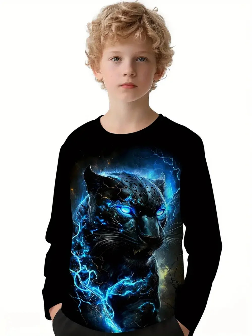Vêtements pour enfants T-Shirts pour garçons à manches courtes mignon garçon enfant t-shirt haut 3D singe imprimé drôle décontracté enfants vêtements d'été
