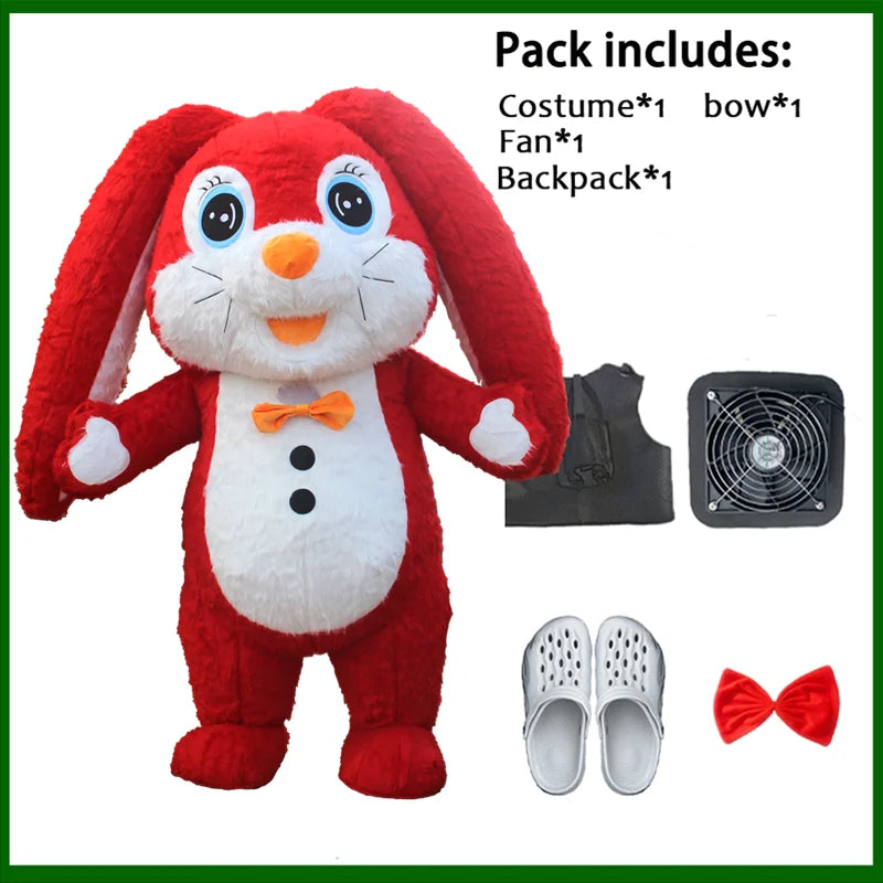 Costume gonflable de Panda ours polaire de 2M/2.6M/3M pour la publicité de noël Halloween Costume de mascotte drôle Animal