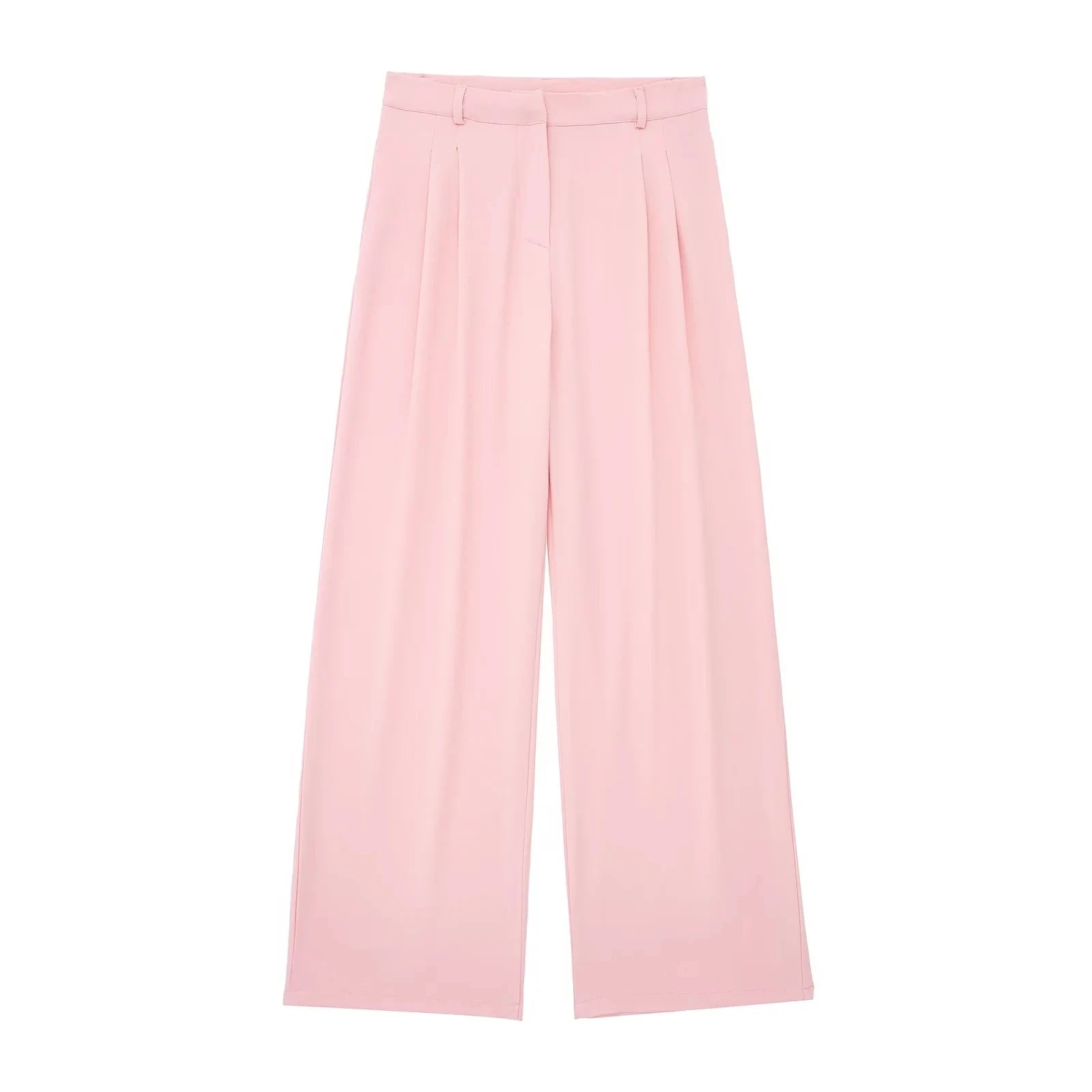 Women Fashio Vest Top Zipper Fly Office Lady Sets