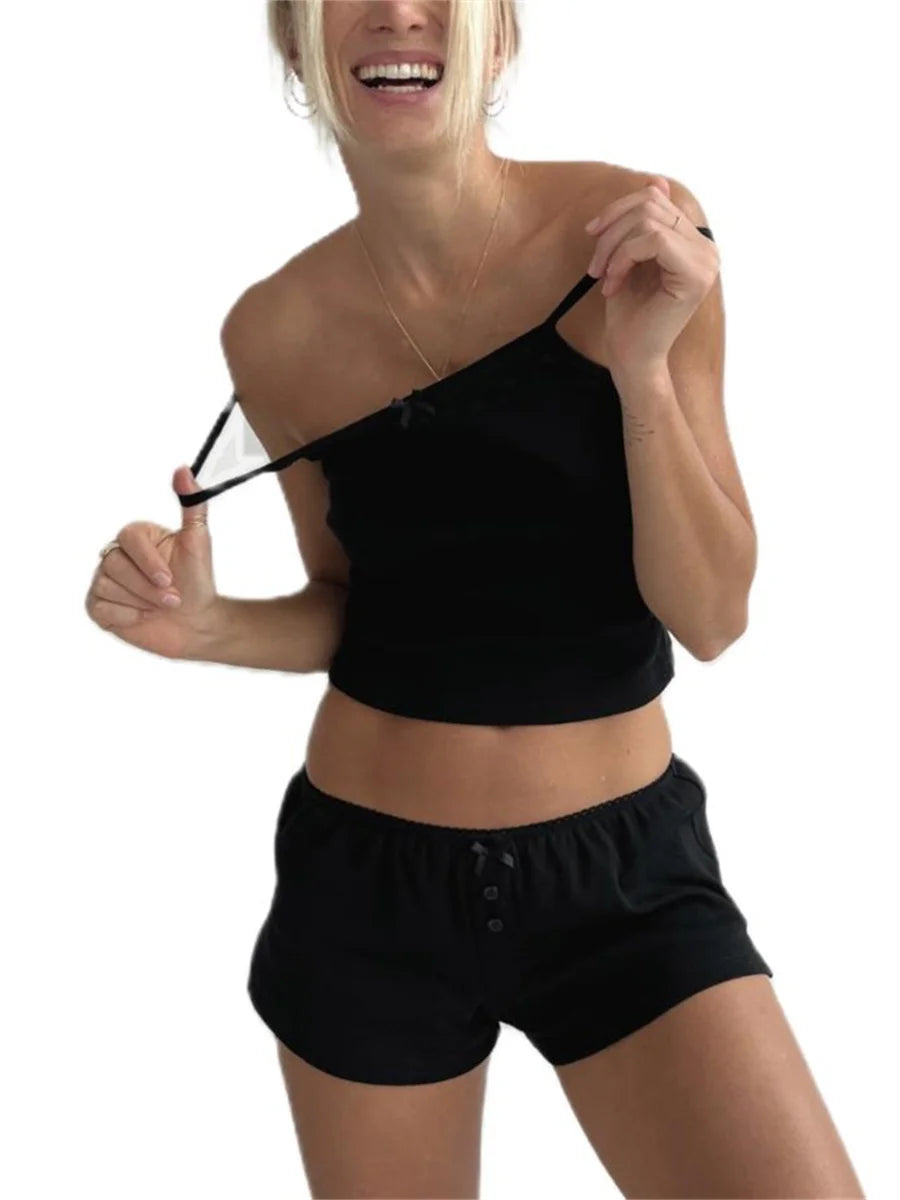 Kawaii Outfits 2 Pcs Sets Strap