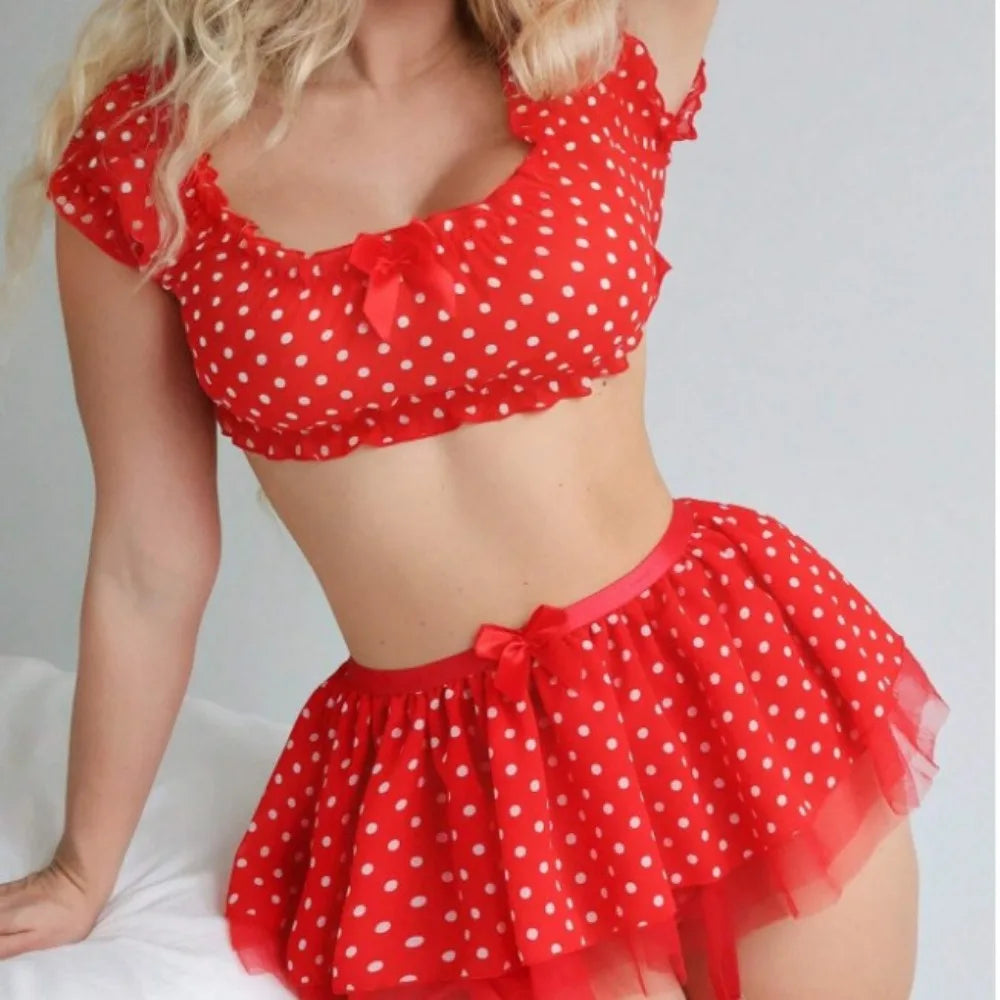 Polka Dots Sexy Women's Lingerie