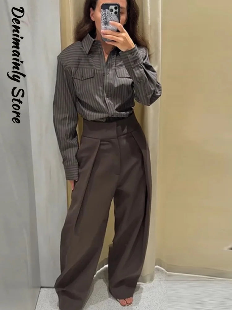 Casual Striped Set Women 2025