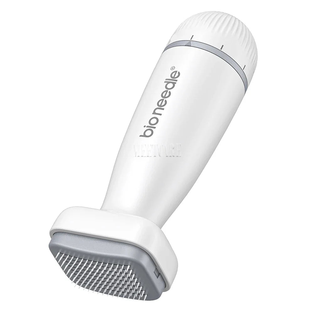 Bio 120pin Derma rouleau timbre ajuster aiguille Derma Microneedle stylo pour barbe croissance des cheveux Microneedling Dermaroller soins de la peau