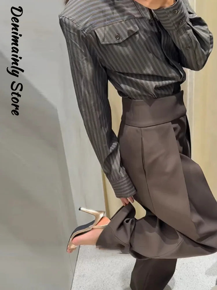 Casual Striped Set Women 2025