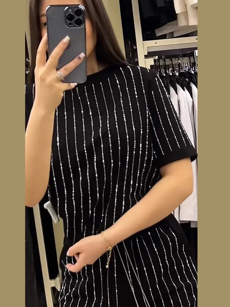 Fashion  S Lady Sets 2025 Casual 2 Pieces