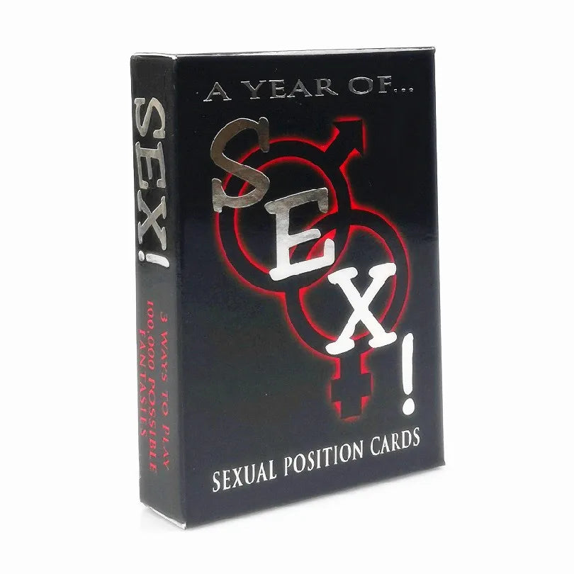 Un Année du Sexe, Kama Sutra, Excited Exhausted, Sex Mate, Sex Fortunes Tarot, - Cartes de Jeu de Couple, Cartes de Position Sexuelle