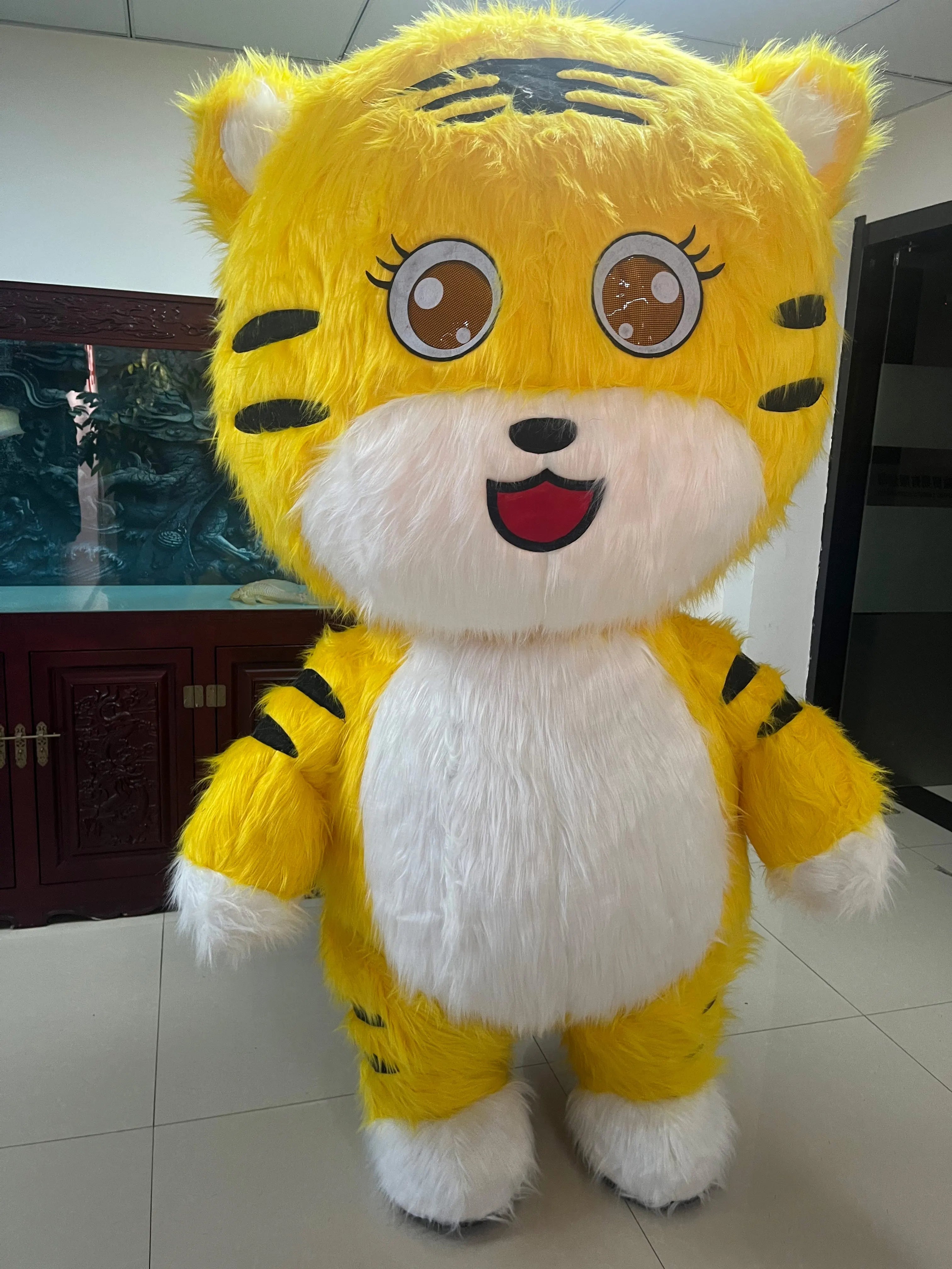 Costume gonflable de Panda ours polaire de 2M/2.6M/3M pour la publicité de noël Halloween Costume de mascotte drôle Animal