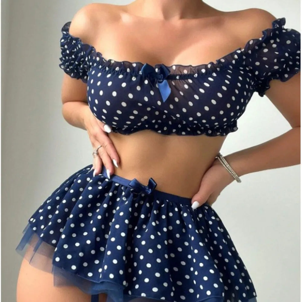 Polka Dots Sexy Women's Lingerie