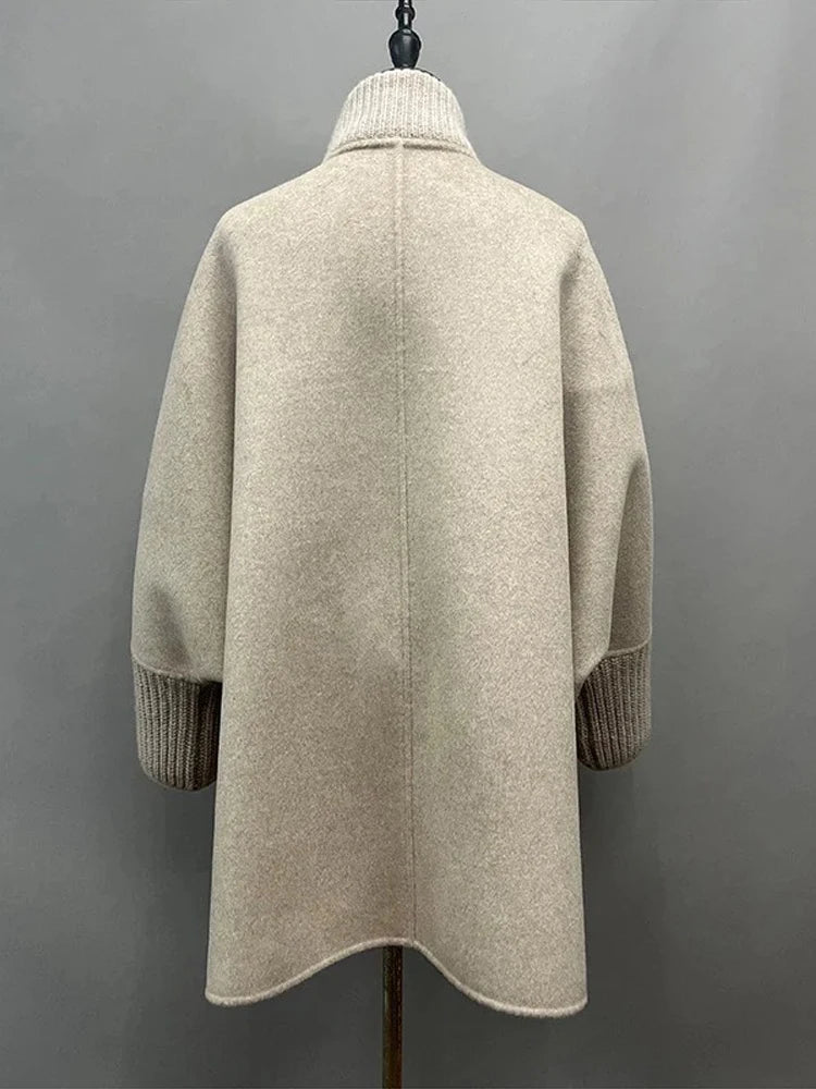 Plaid tricot femmes pull à manches longues lâche dame pull 2025 mode automne hiver décontracté Argyle ample col rond vêtements d'extérieur pour femmes