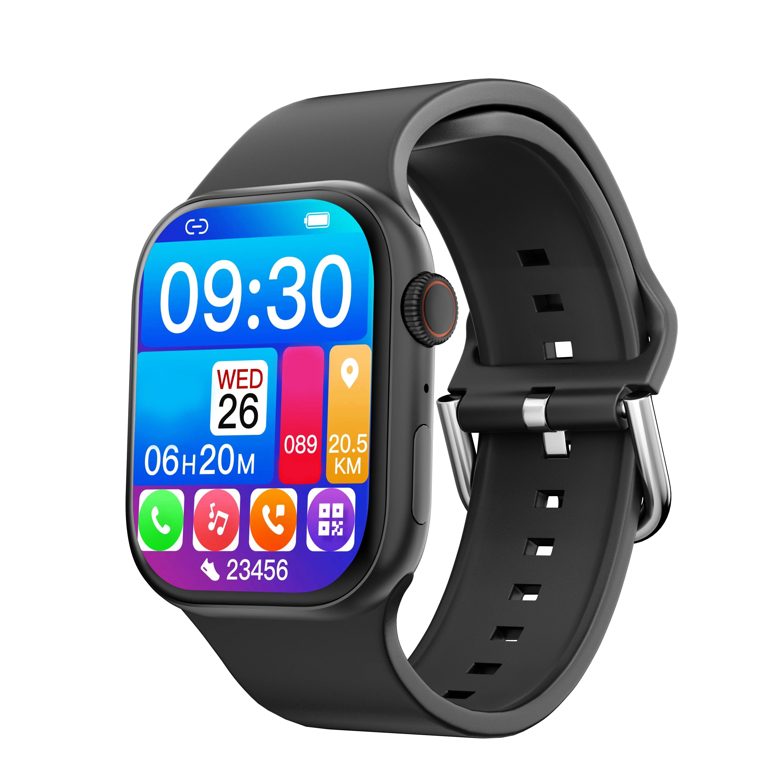 SIMSONLAB nouvelle montre intelligente Bluetooth appel musique caméra contrôle surveillance de la fréquence cardiaque Modes multisports pour hommes femmes Android IOS