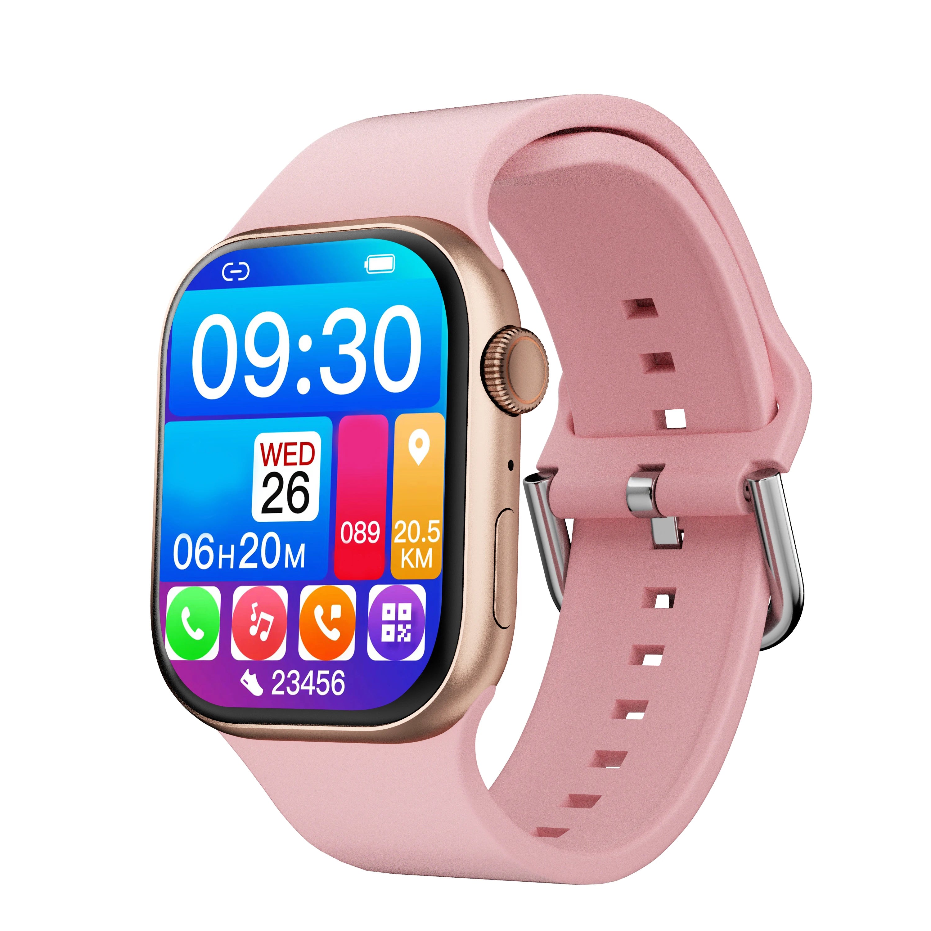 SIMSONLAB nouvelle montre intelligente Bluetooth appel musique caméra contrôle surveillance de la fréquence cardiaque Modes multisports pour hommes femmes Android IOS