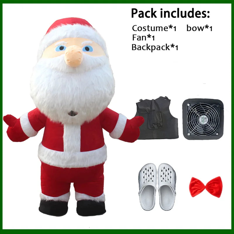 Costume gonflable de Panda ours polaire de 2M/2.6M/3M pour la publicité de noël Halloween Costume de mascotte drôle Animal