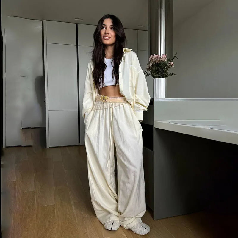 Casual Striped Set Women 2025