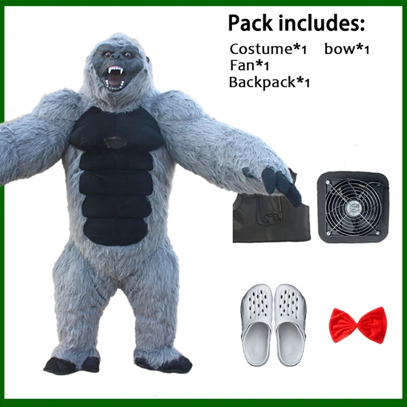 Costume gonflable de Panda ours polaire de 2M/2.6M/3M pour la publicité de noël Halloween Costume de mascotte drôle Animal