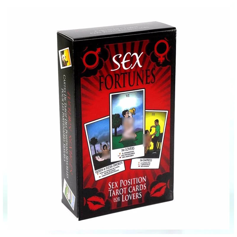 Un Année du Sexe, Kama Sutra, Excited Exhausted, Sex Mate, Sex Fortunes Tarot, - Cartes de Jeu de Couple, Cartes de Position Sexuelle