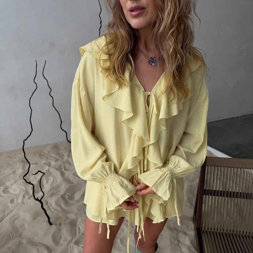 Casual Shorts Deux-Pieces