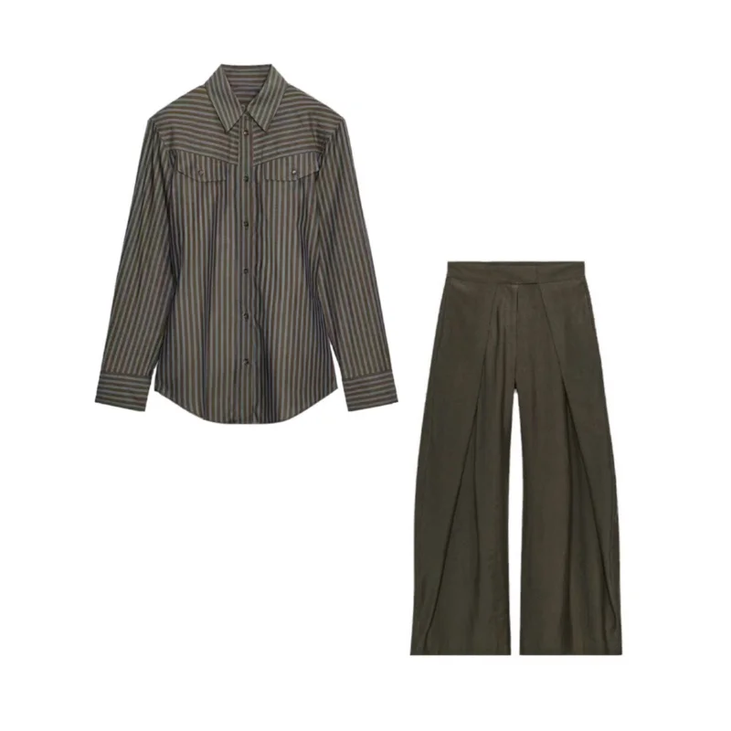 Casual Striped Set Women 2025