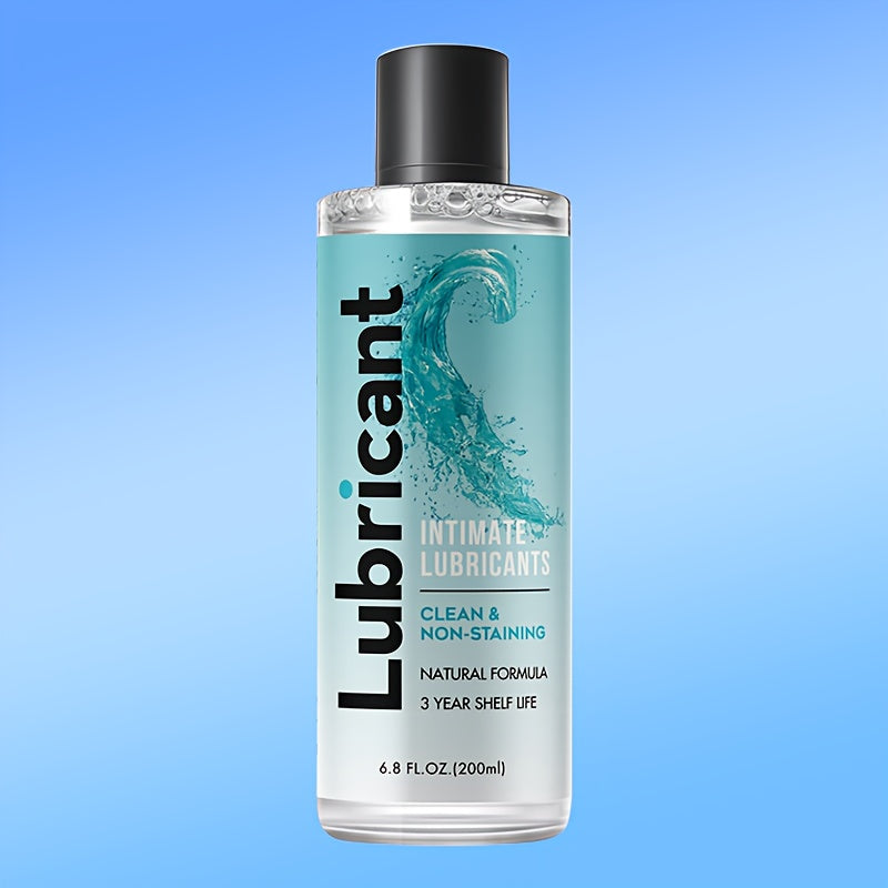 6.8 Ounces Of Hypoallergenic Water-based Lubricant